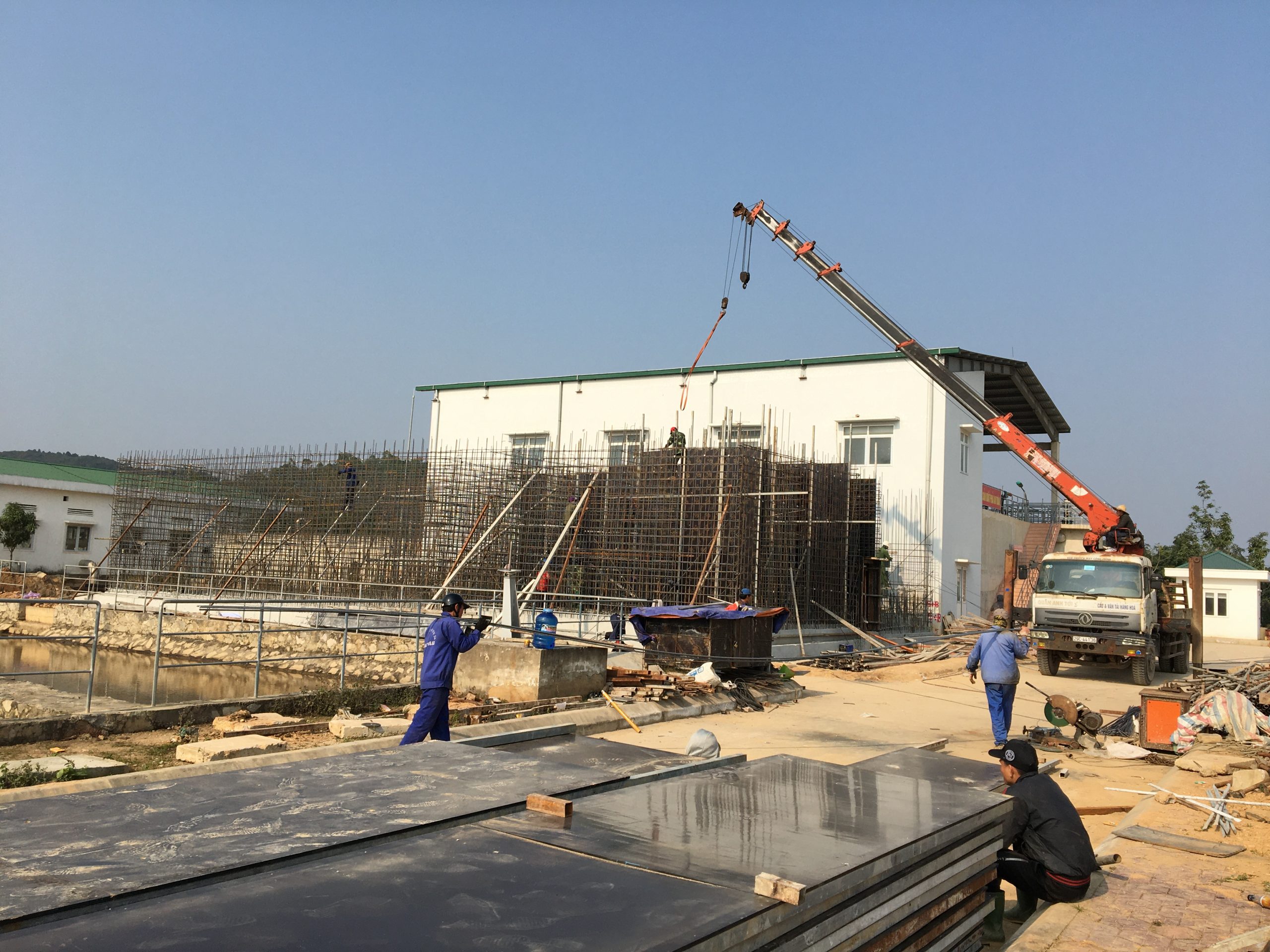 Thi công xây dựng và lắp đặt công nghệ Nhà máy nước Nghi Hoa – Giai đoạn 2