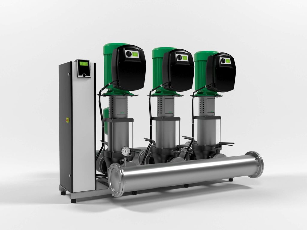 Wilo SiBoost Smart Helix VE – Cụm Tăng Áp Nước Thông Minh IE5