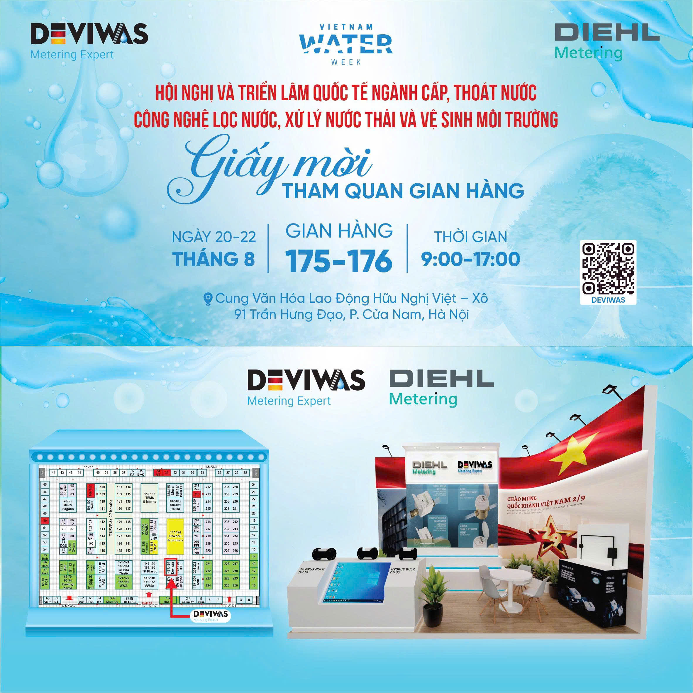Thư Mời Tham Quan Triển Lãm Quốc Tế Ngành Cấp Thoát Nước và Xử Lý Nước Thải – Vietnam Water Week 2025