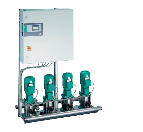 Wilo – Isar MODV1-2/3 – Cụm Bơm Tăng Áp Kép Biến Tần Thông Minh Cho Nhà Ở Và Biệt Thự Cao Cấp