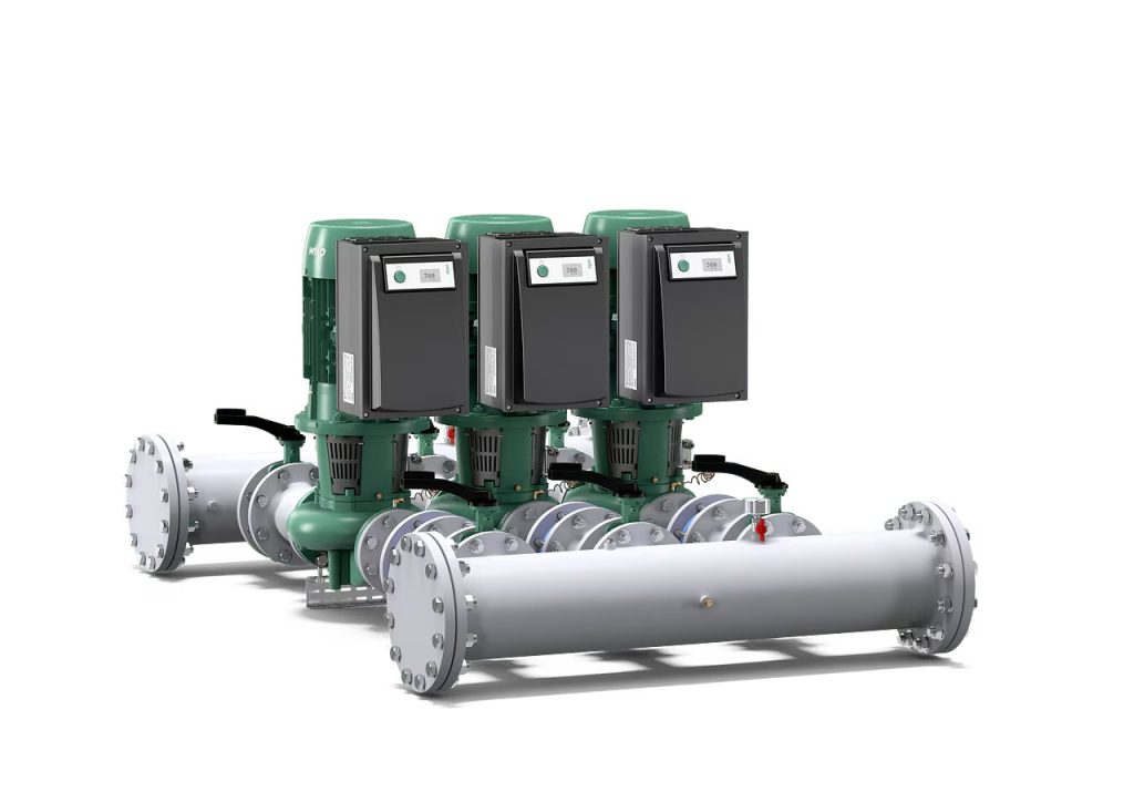 Wilo-SiFlux – Cụm Bơm Tuần Hoàn Biến Tần Thông Minh