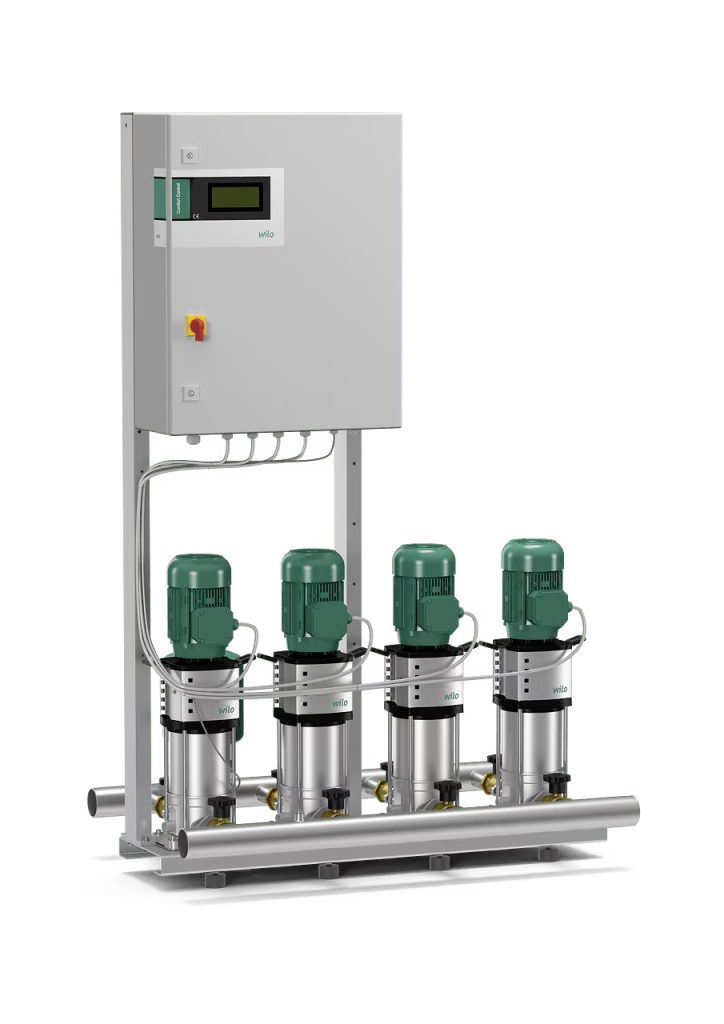 Wilo-Comfort CO-/COR-Helix V…/CC – Cụm Bơm Tăng Áp Đa Bơm